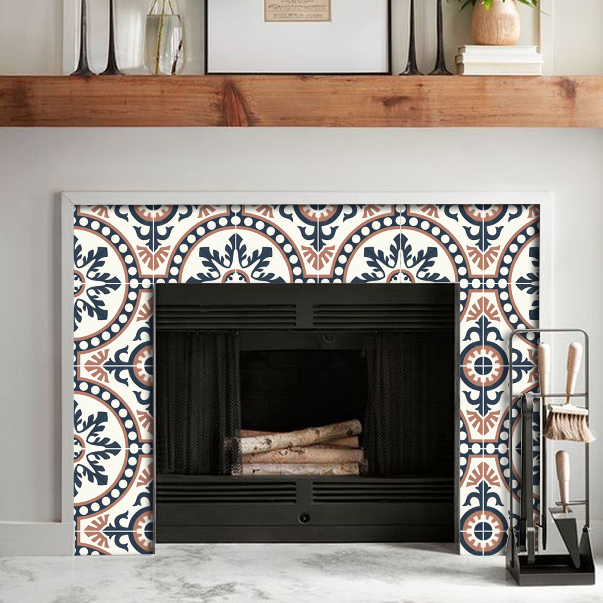 Gemini Vinyl Tile Sticker