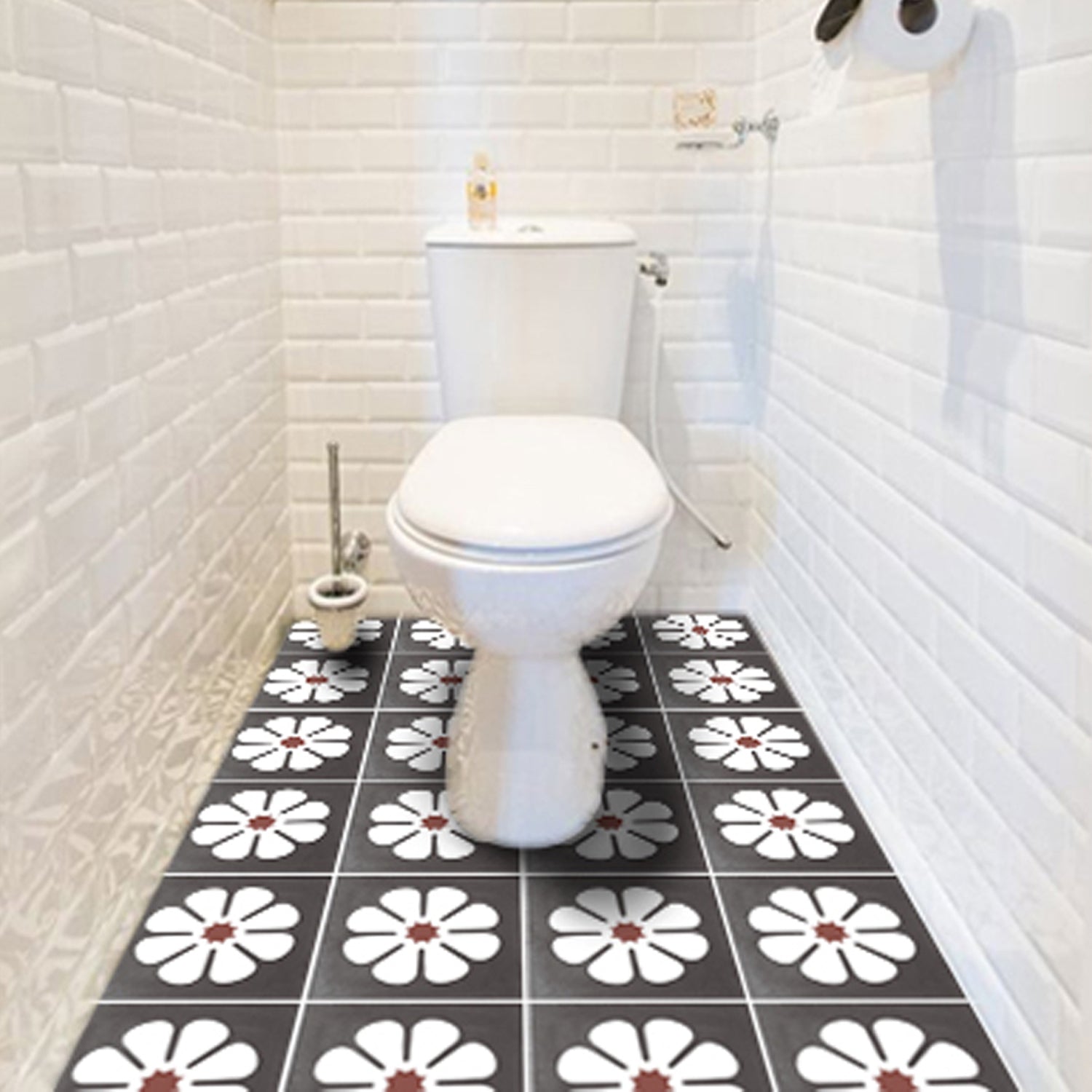 Marguerite Cinder Vinyl Tile Sticker