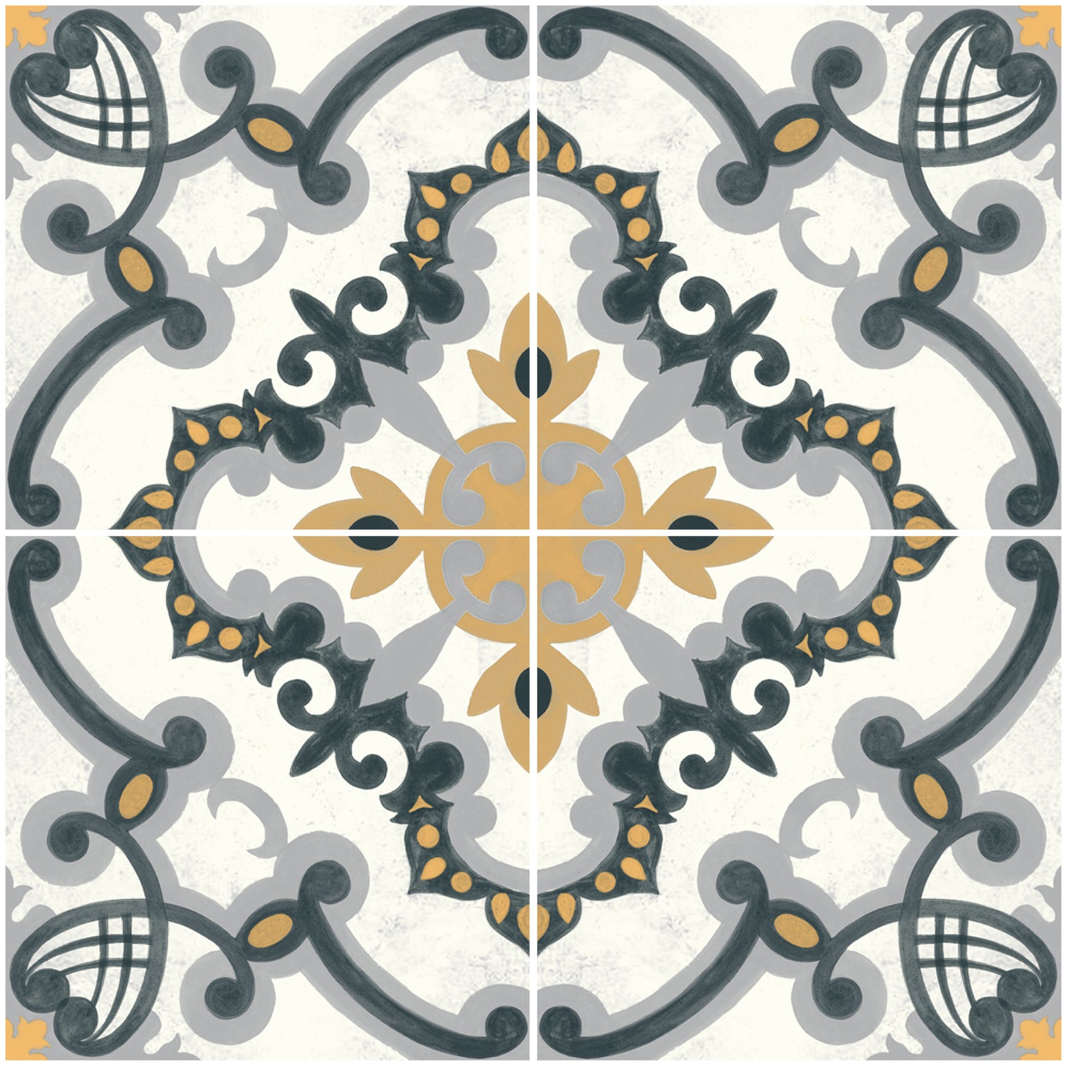 PROMO! Medici Vinyl Tile Sticker - 12 pcs pack in 10 cm