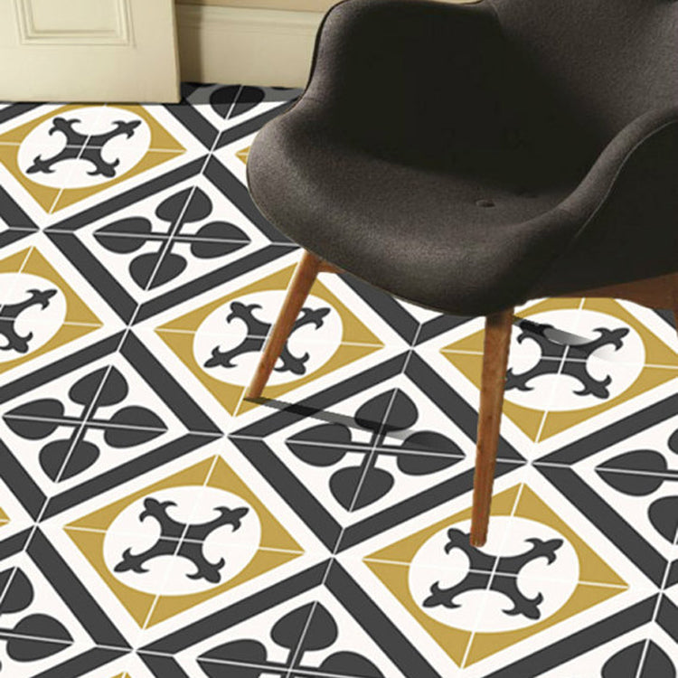 PROMO! Vinyl Floor Tile Stickers Panel of 60 x 120 cm size - Orpheus in Black