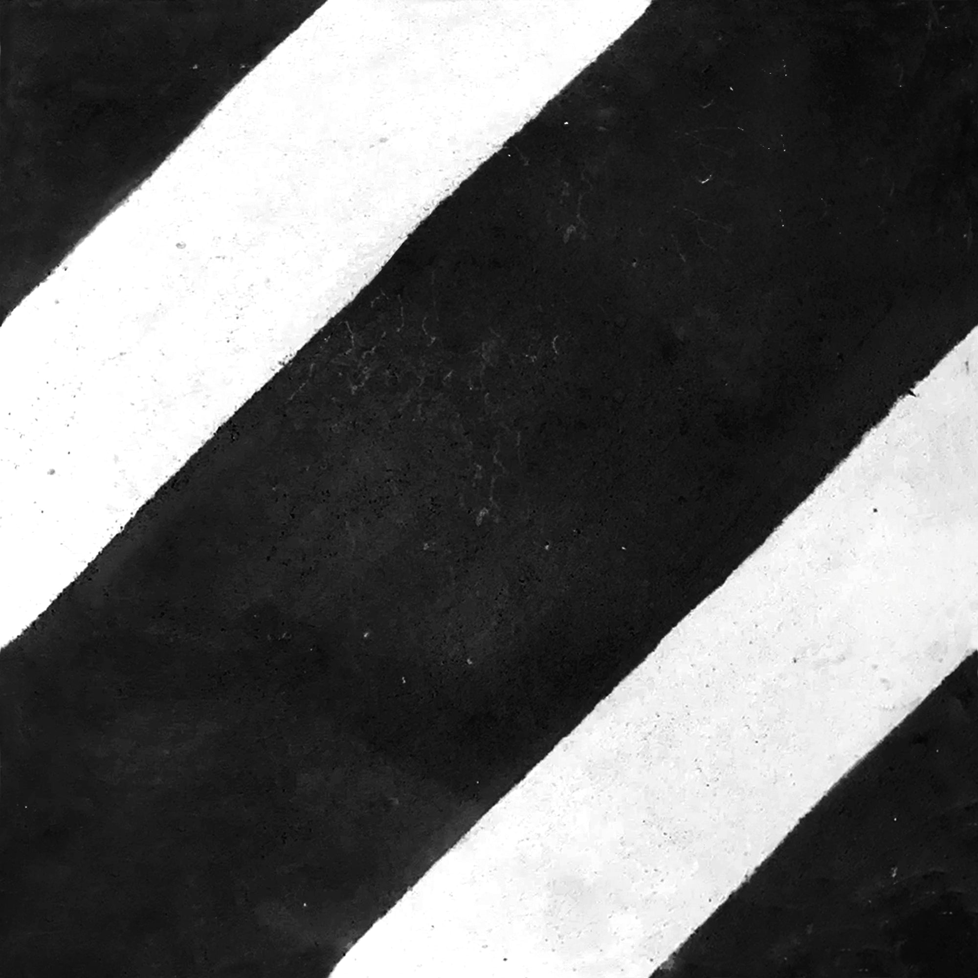 PROMO! Salon in Black Vinyl Tile Sticker - 12 pcs pack in 20 cm