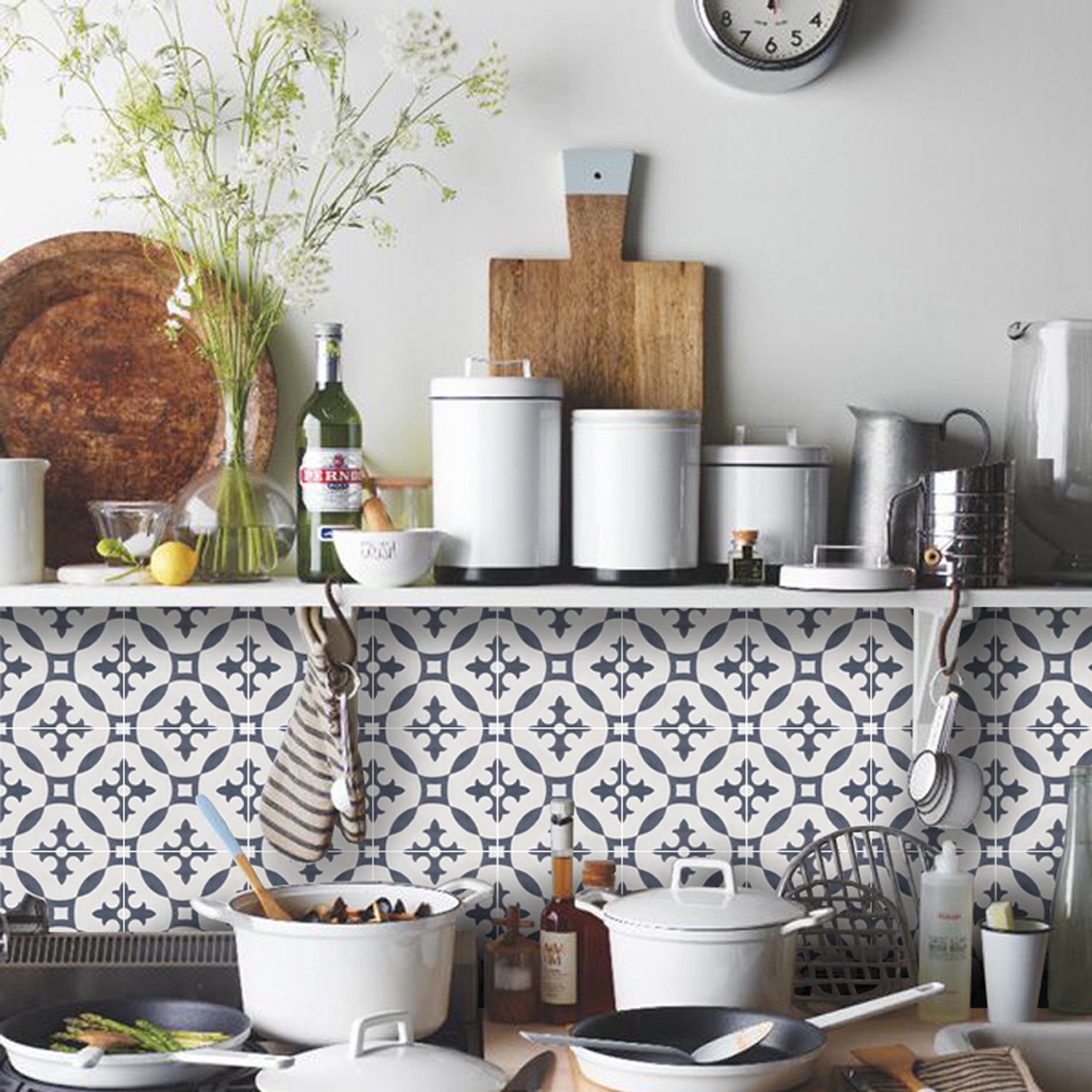 PROMO! Stella Vinyl Tile Sticker Pack - 12 pcs pack in 15 cm