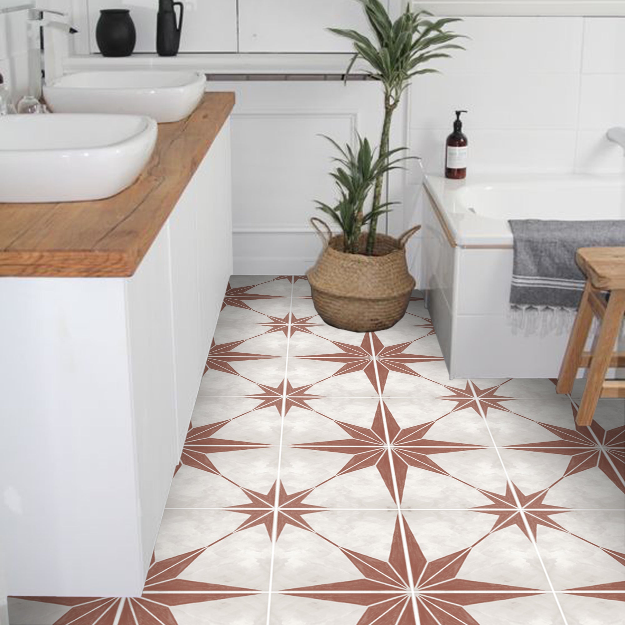 Astra in Tiera Vinyl Tile Sticker