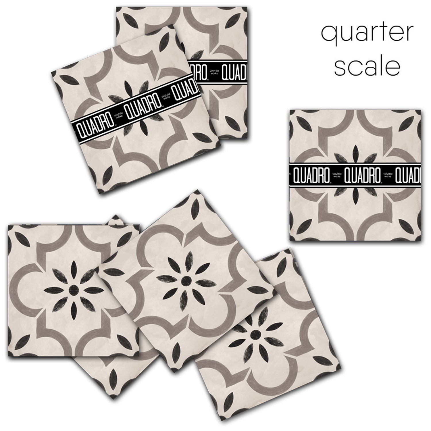 PROMO! Marta Vinyl Tile Sticker Pack - 12 pcs pack in 20 cm