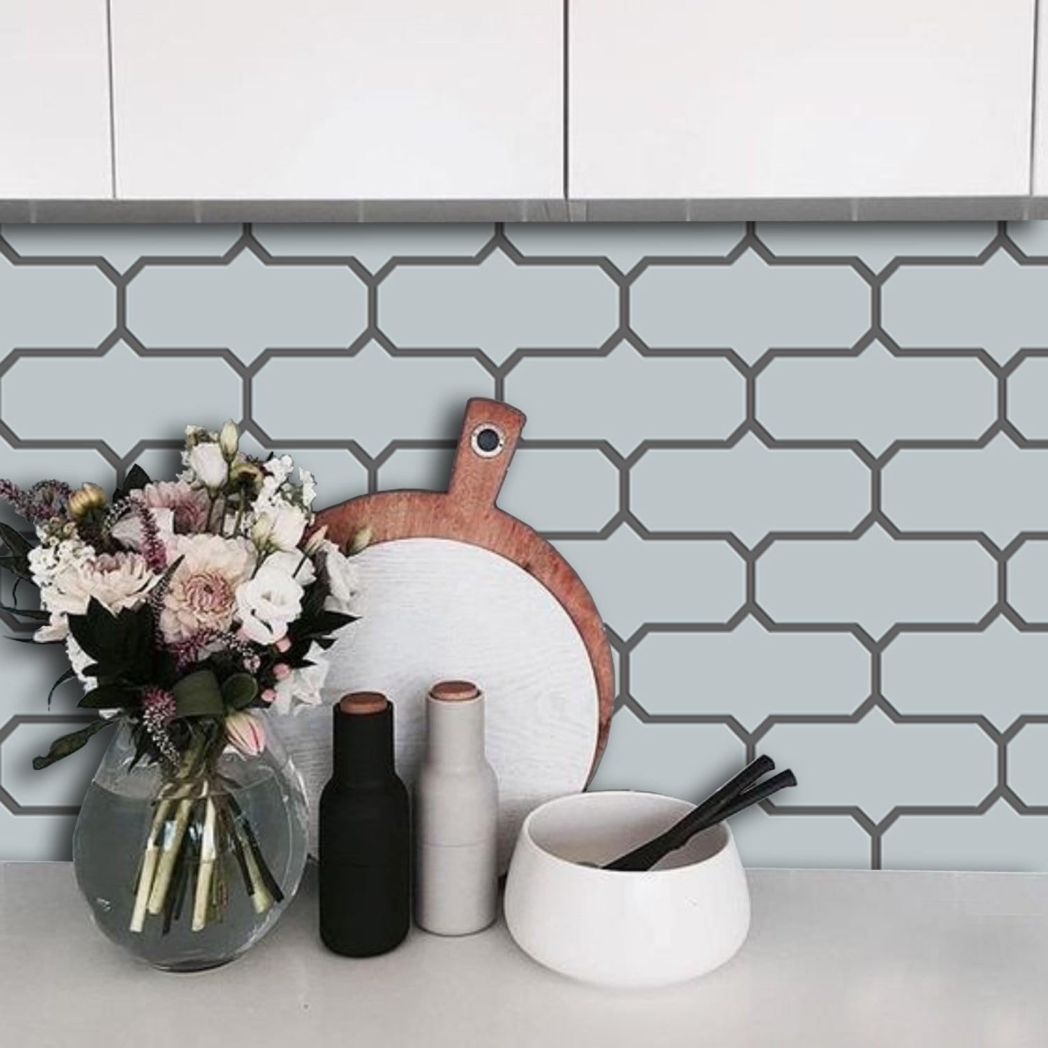 Mission in gentle grey Wallpaper
