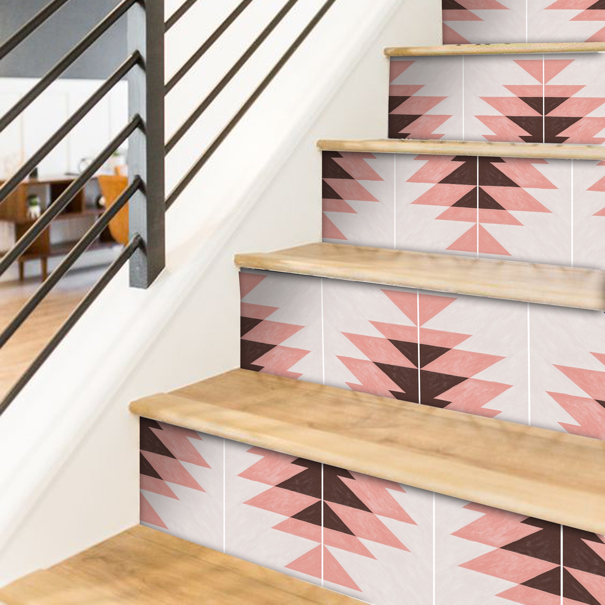 Santa Fe Stair Riser Stickers