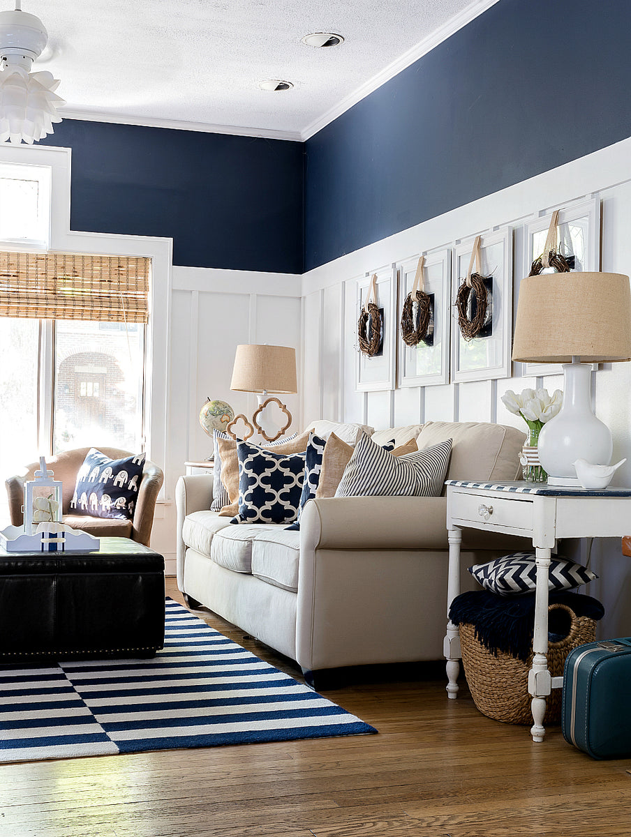 How Navy and Brass Became Today's Popular Design Trends