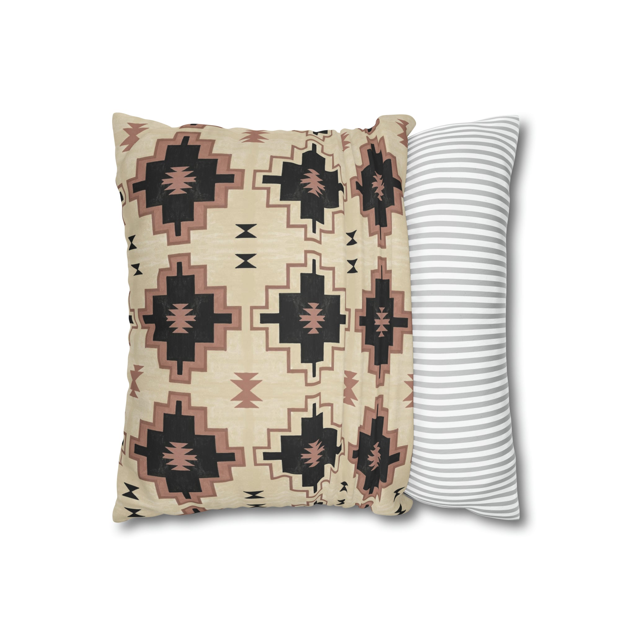 Navajo Microsuede Square Pillow Cover