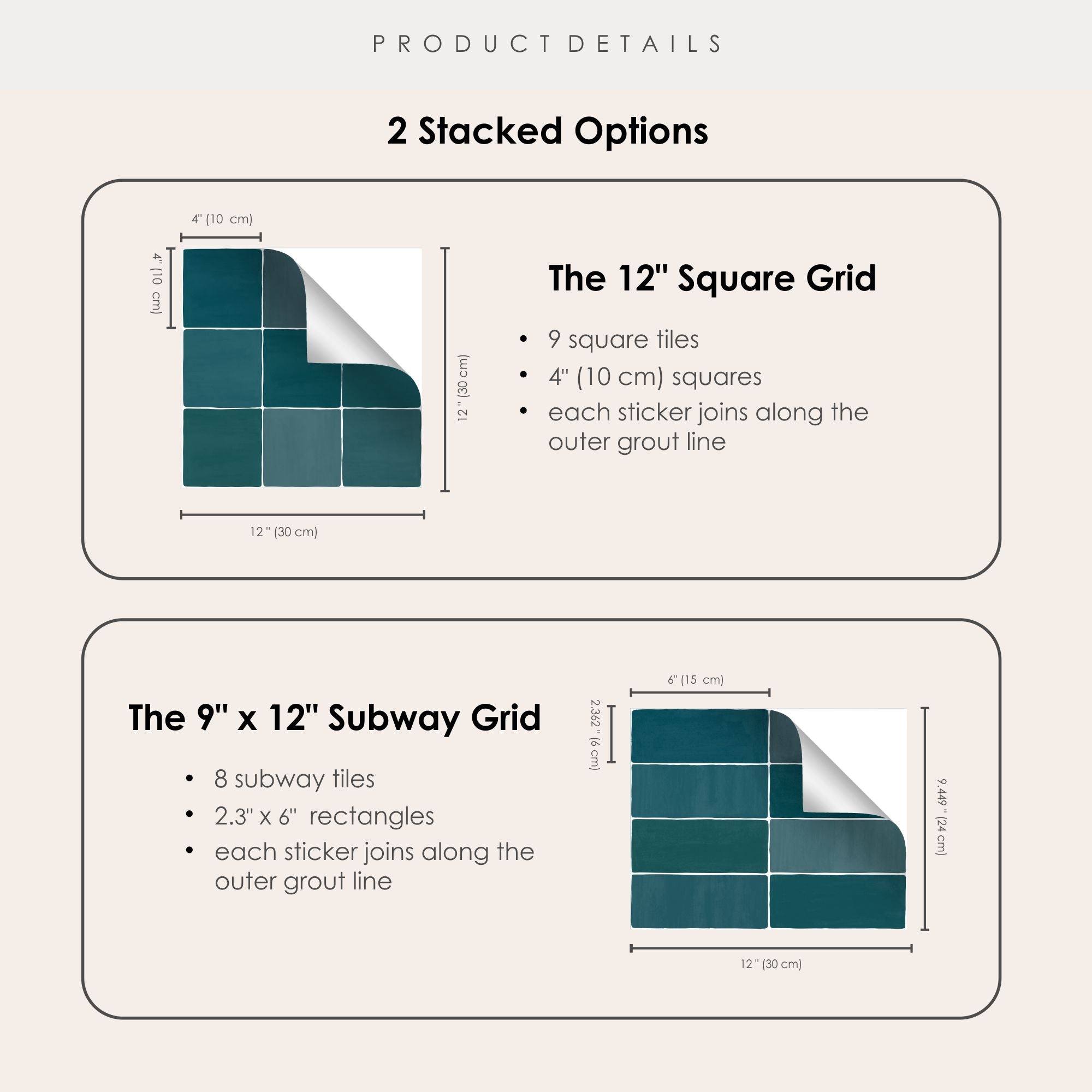 a diagram showing the width and width of a square grid