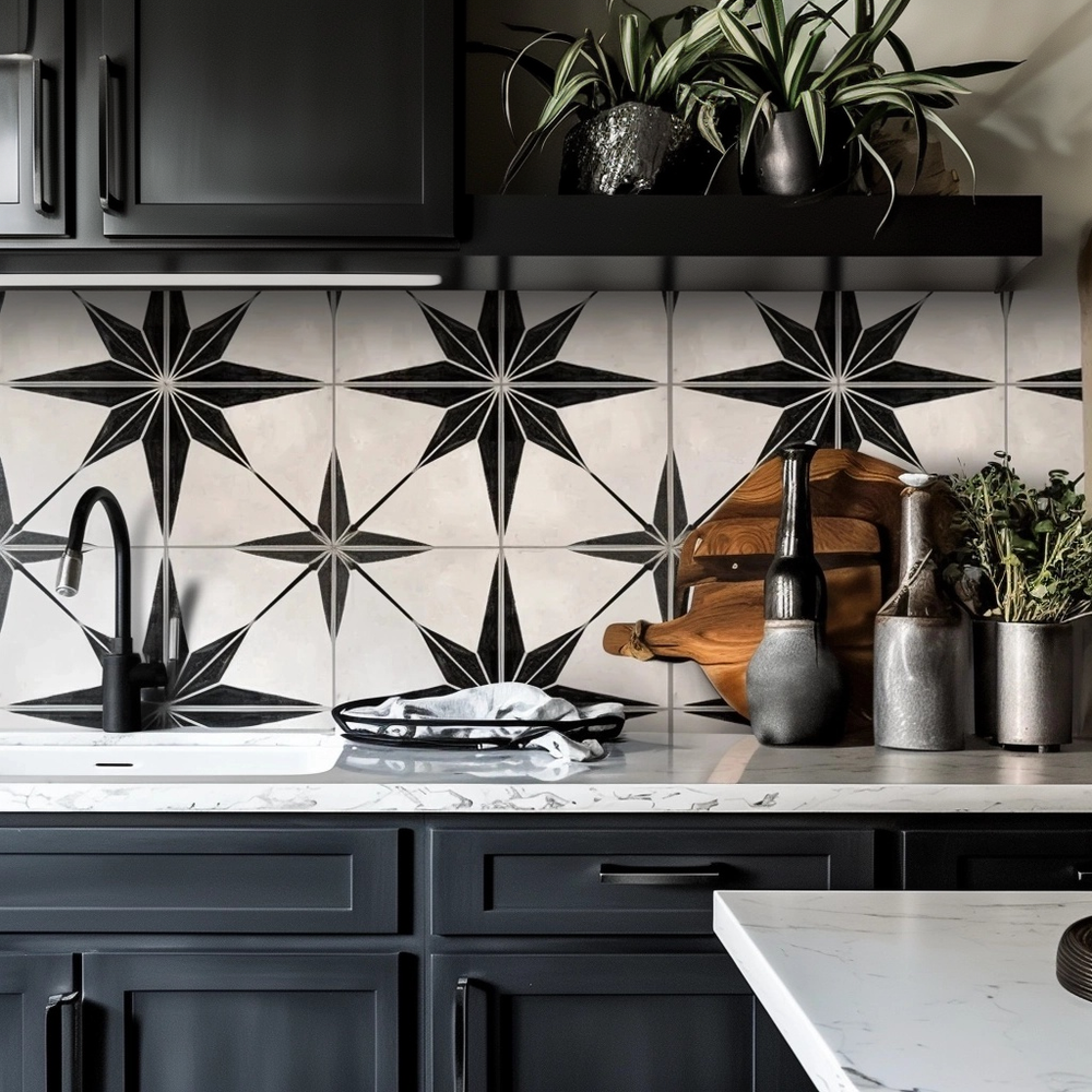 Rectangular Kitchen Tile Stickers Tile and Floor Stickers - Quadrostyle