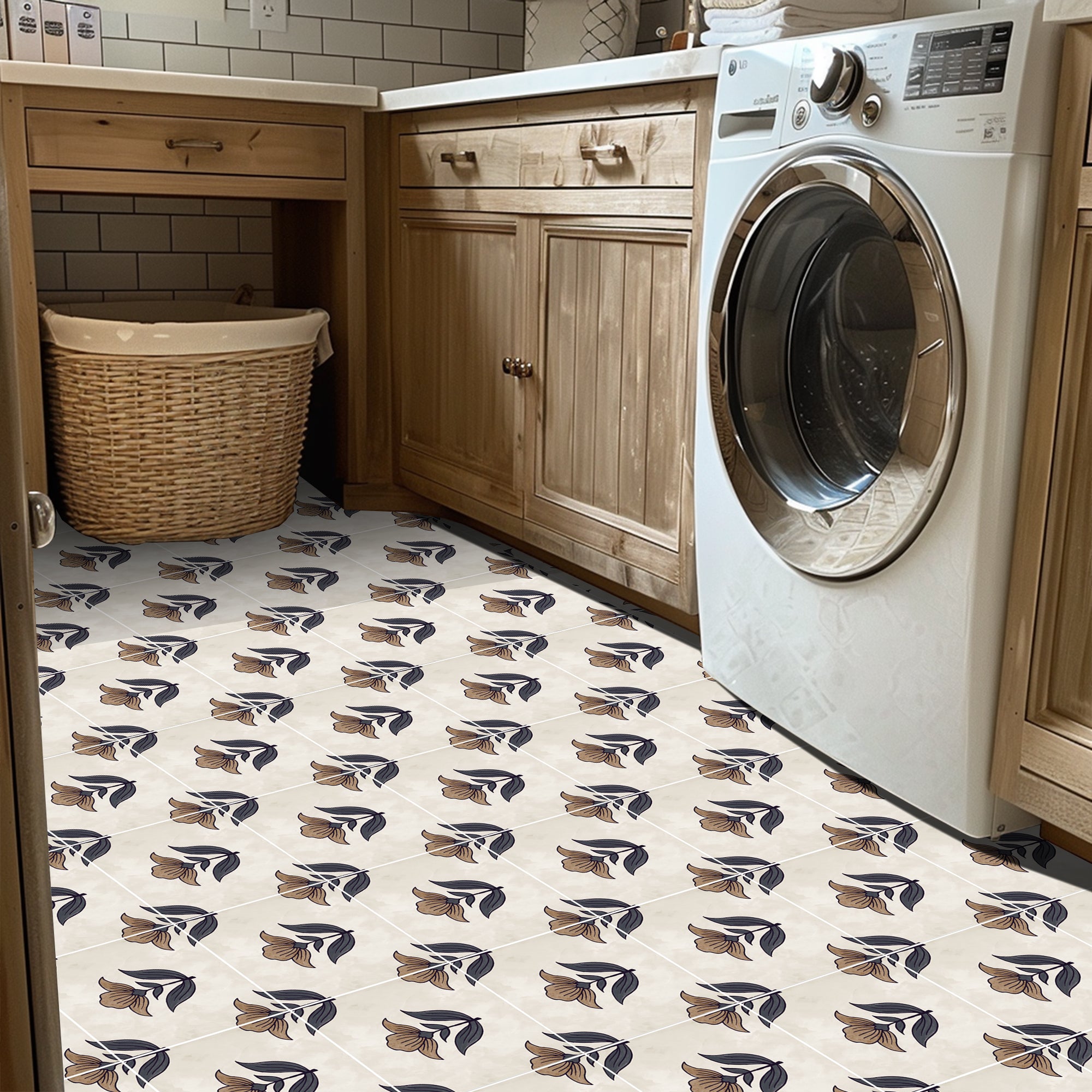 Custom Ivywood Tile Stickers for Kate