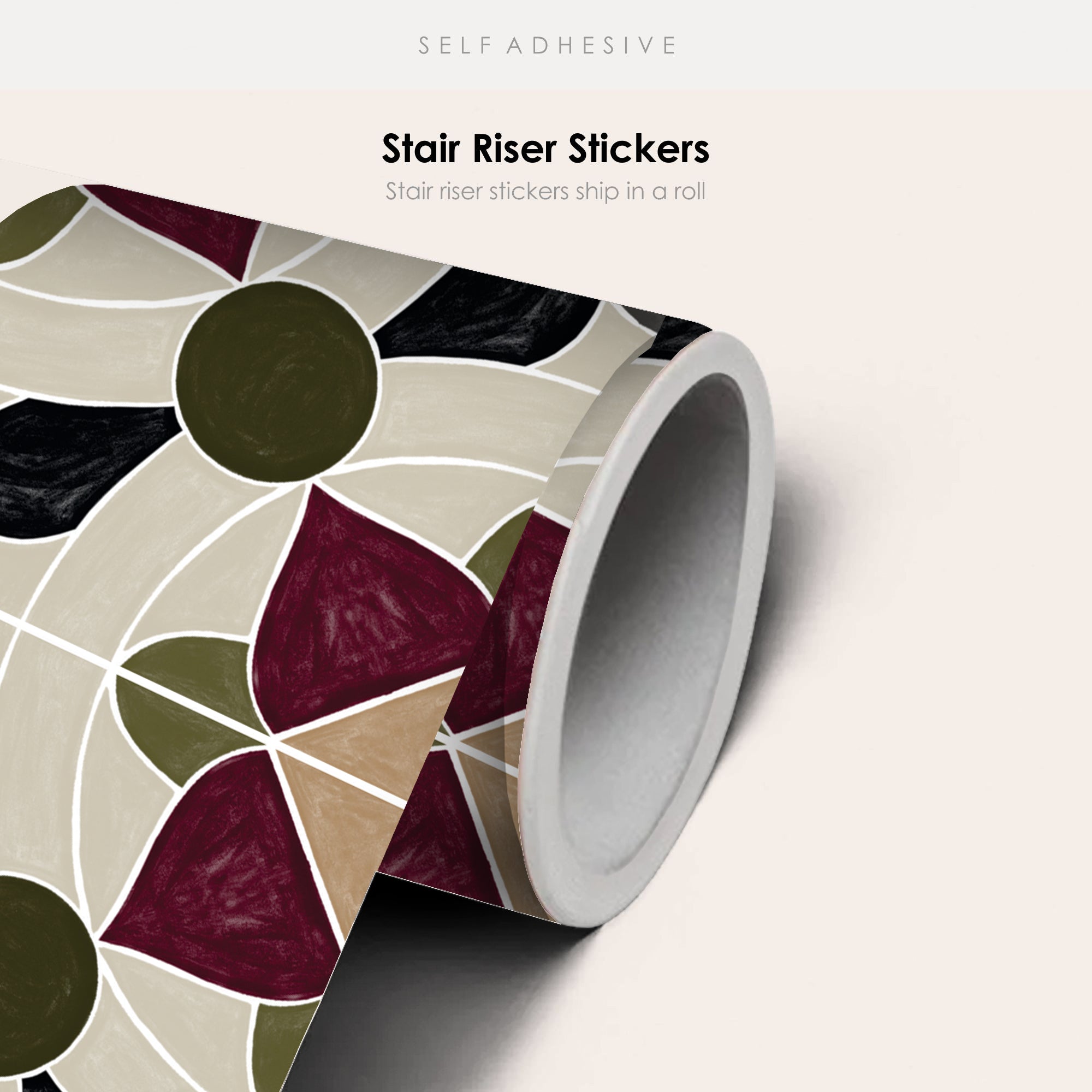 Lisbon in Wine Stair Riser Stickers