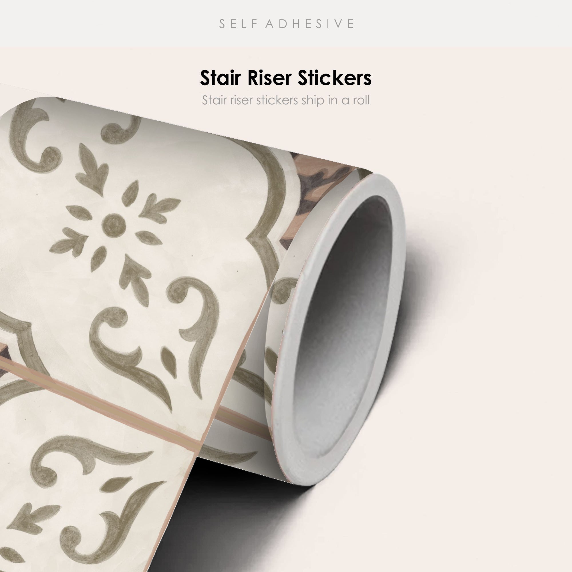 Petra Stair Riser Stickers