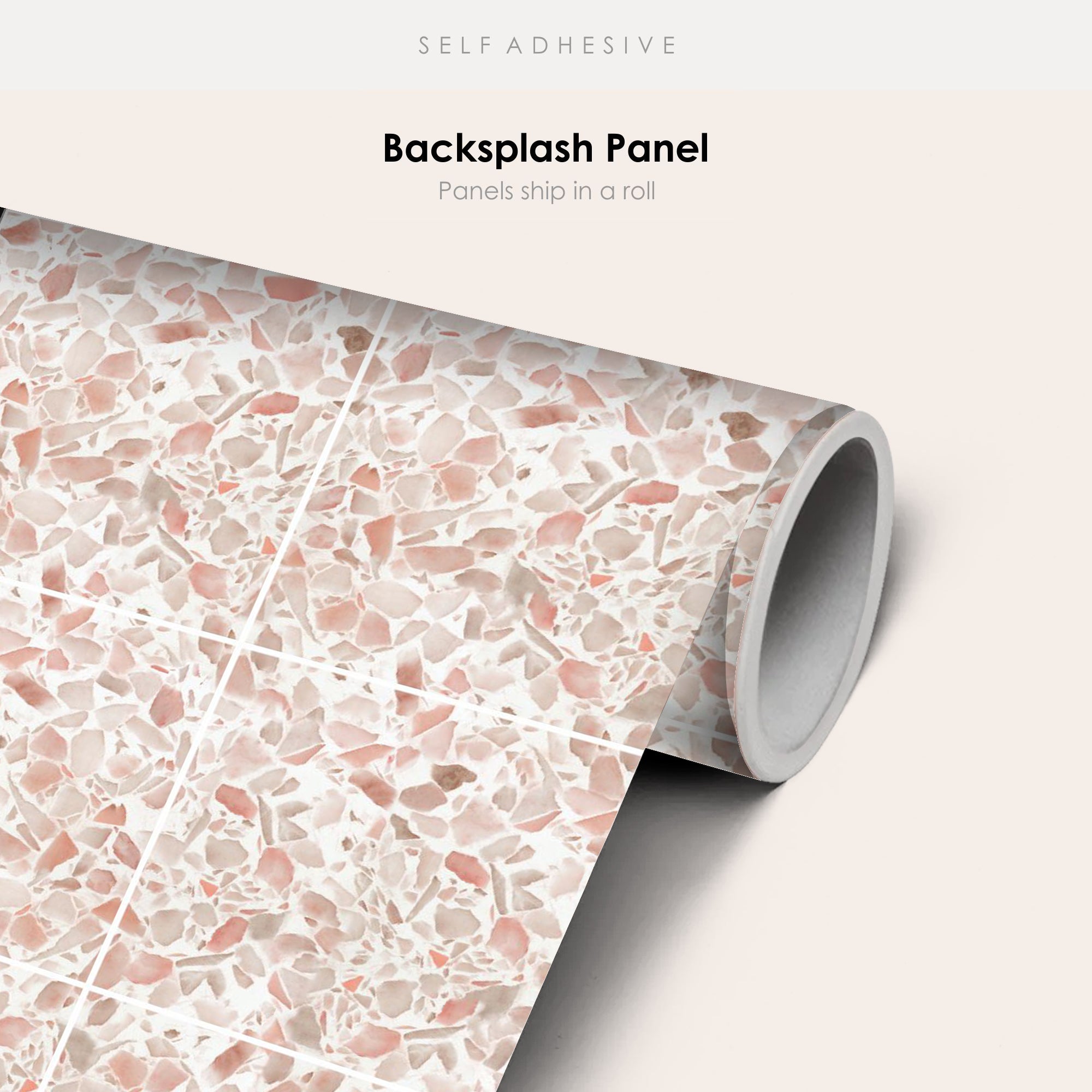 Terrazzo Blush Wallpaper