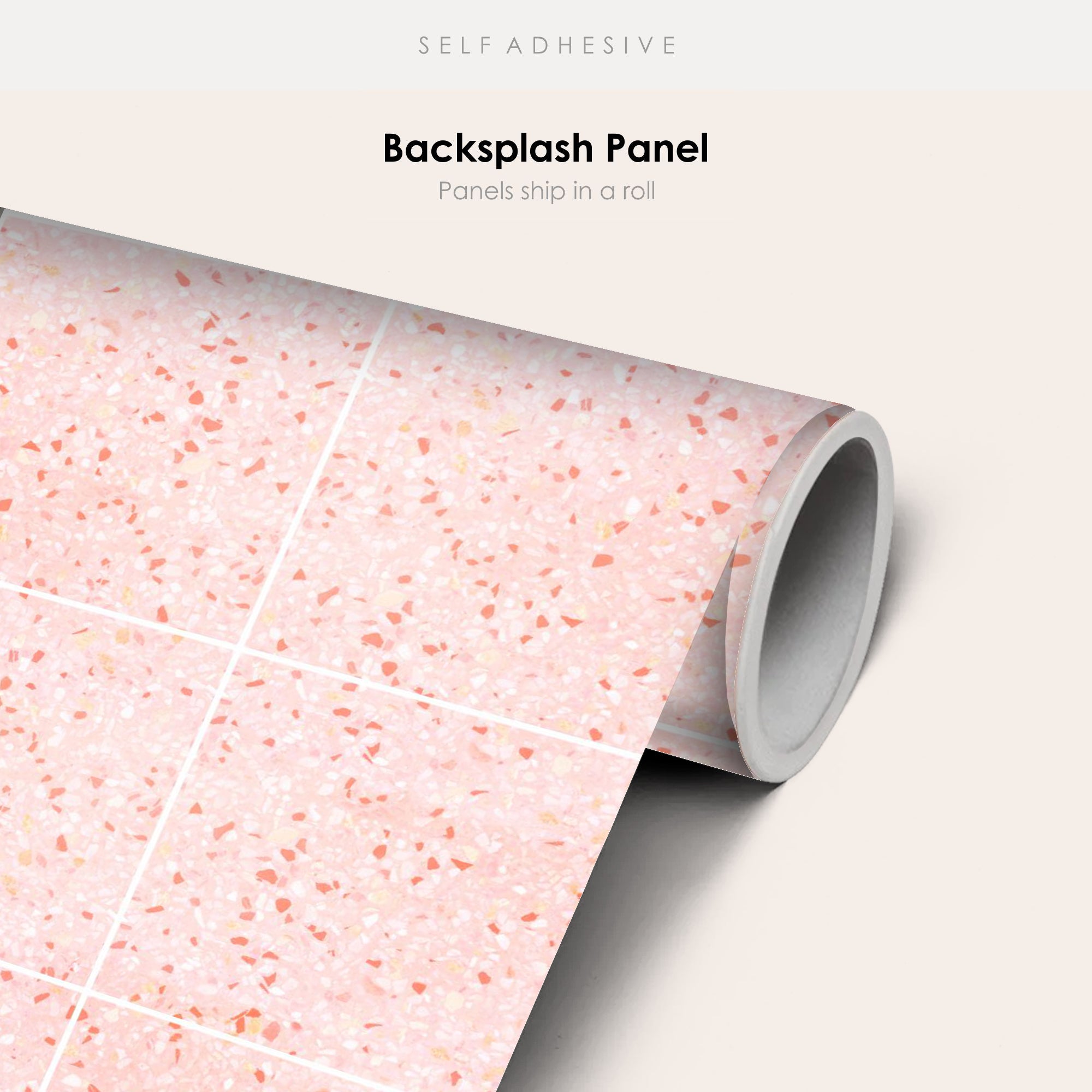 Terrazzo Rose Wallpaper