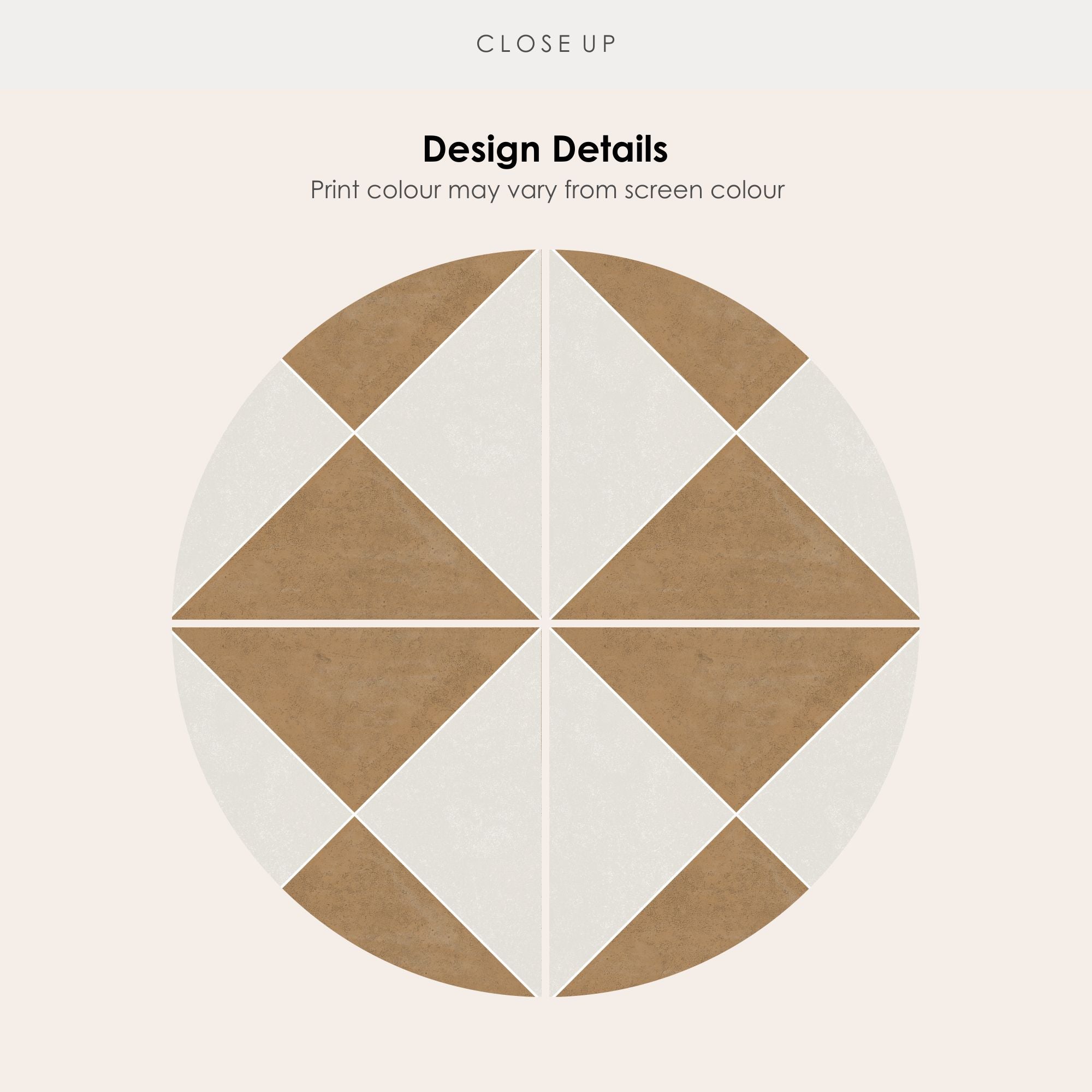 Norway Tile Stickers in Gold Leaf