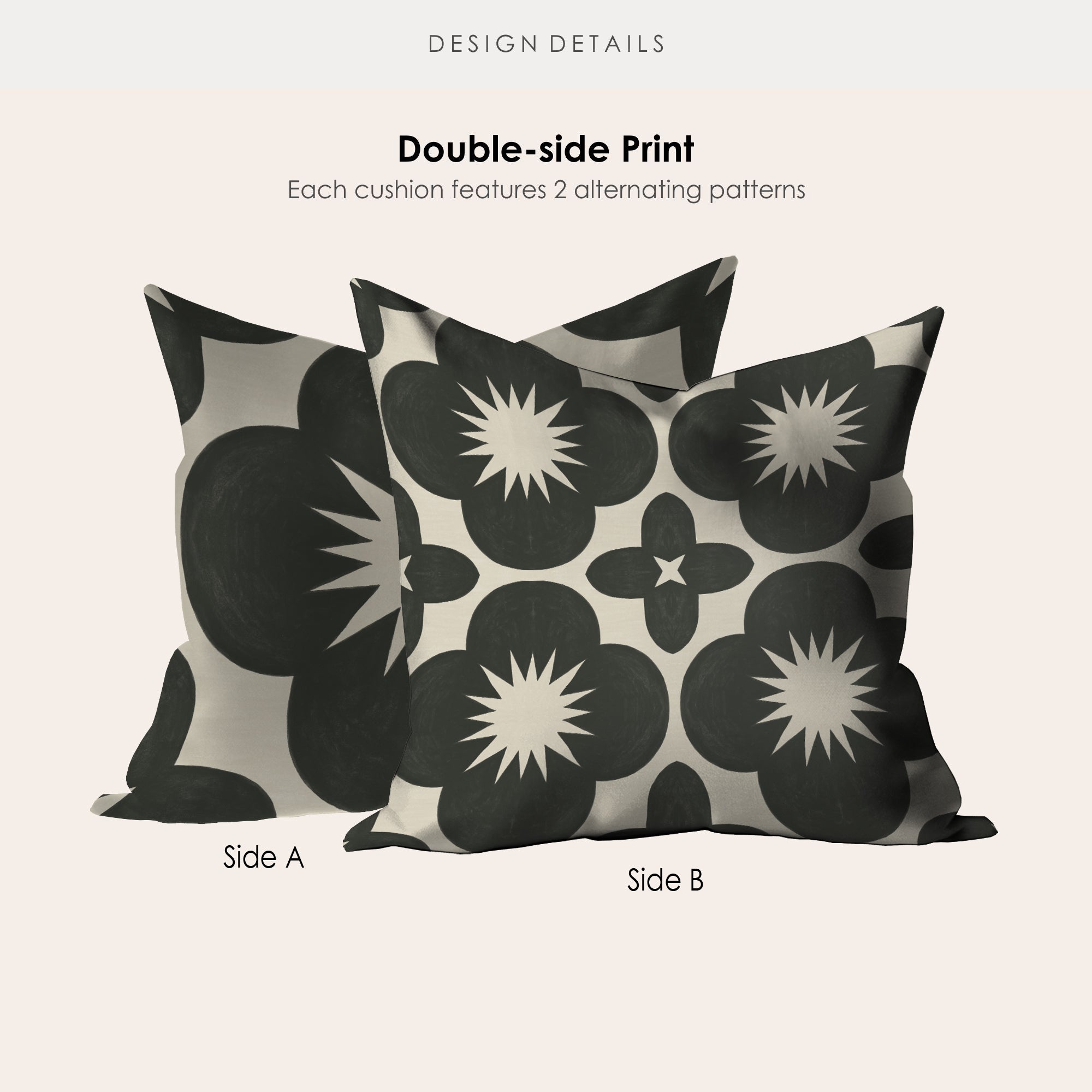 Toledo Graphite Microsuede Square Pillow Cover