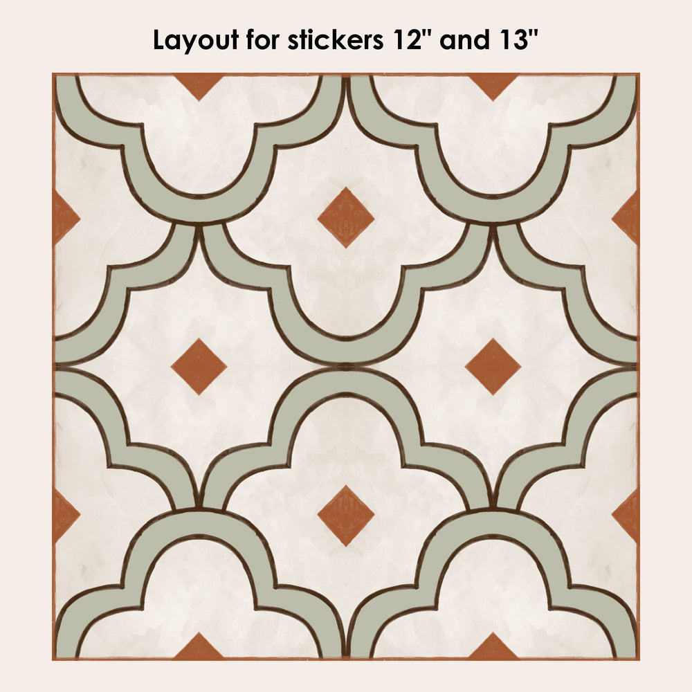 Granada Vinyl Tile Sticker