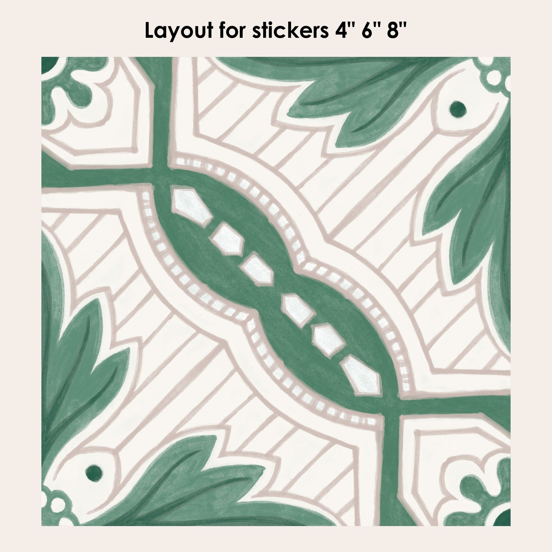 Vallarta Vinyl Tile Sticker