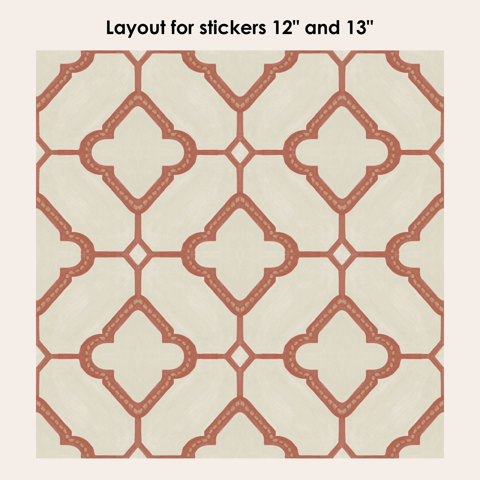 Marbella Vinyl Tile Sticker