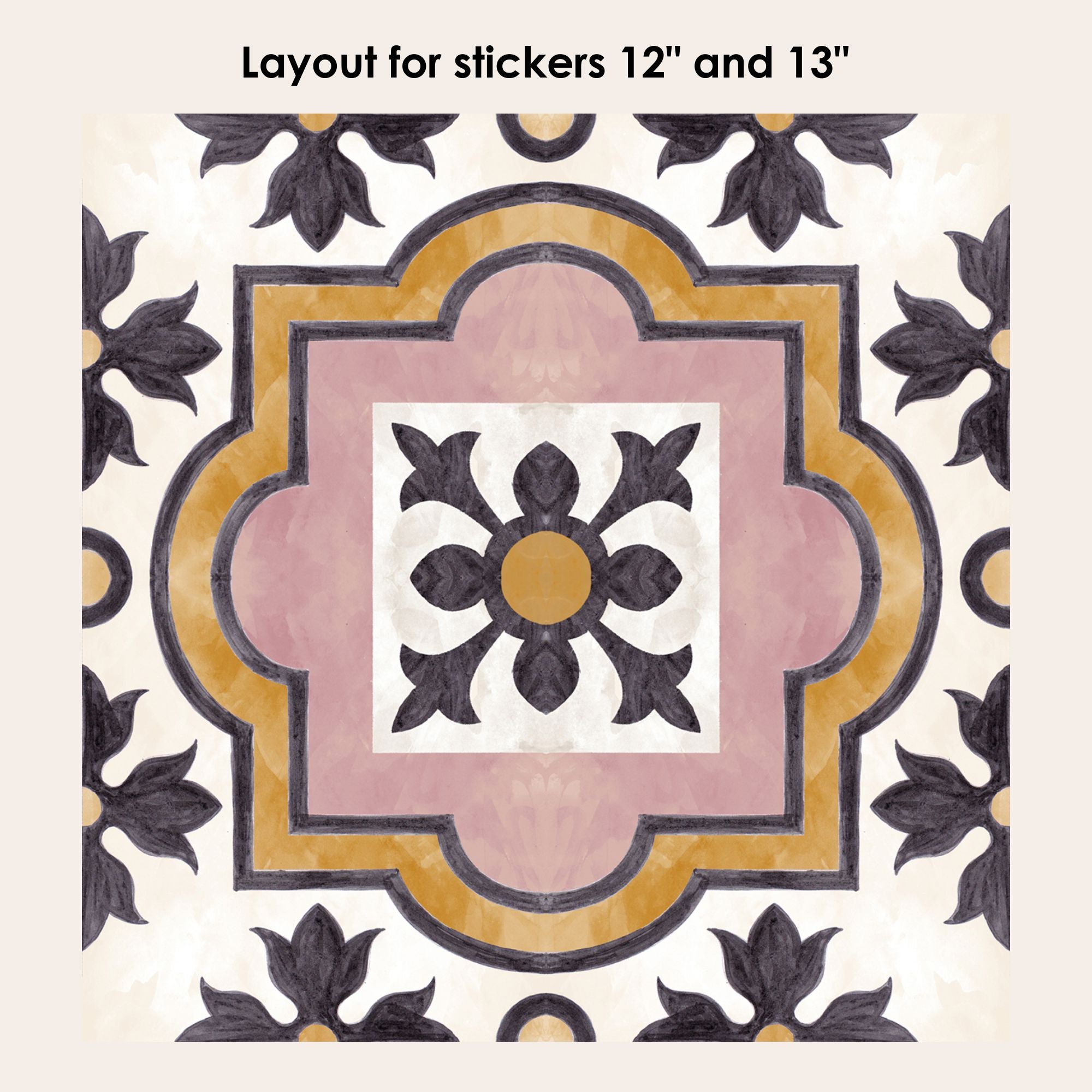Syracuse Vinyl Tile Sticker  Floor decal, Tile decals, Peel and