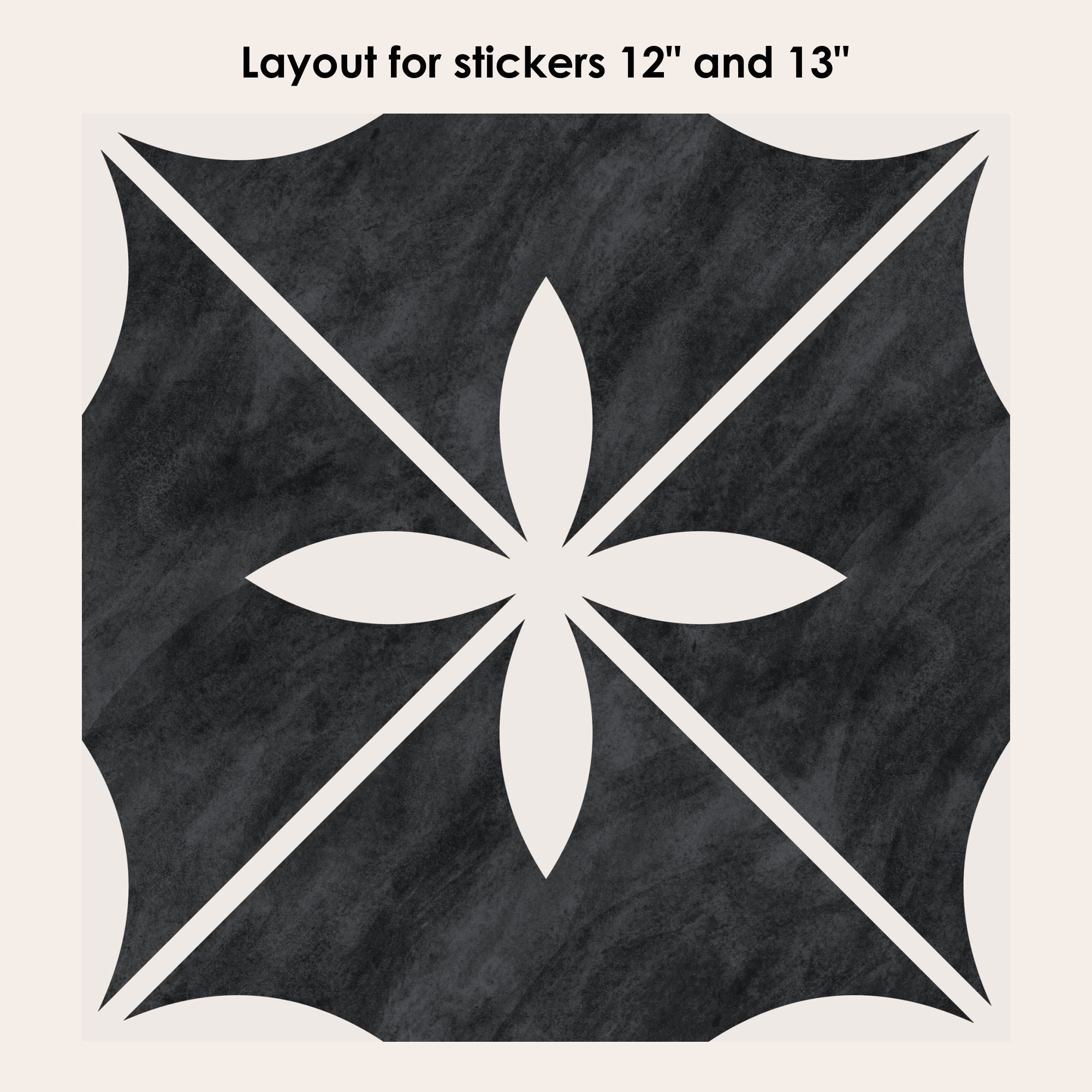 Castelar Vinyl Tile Sticker