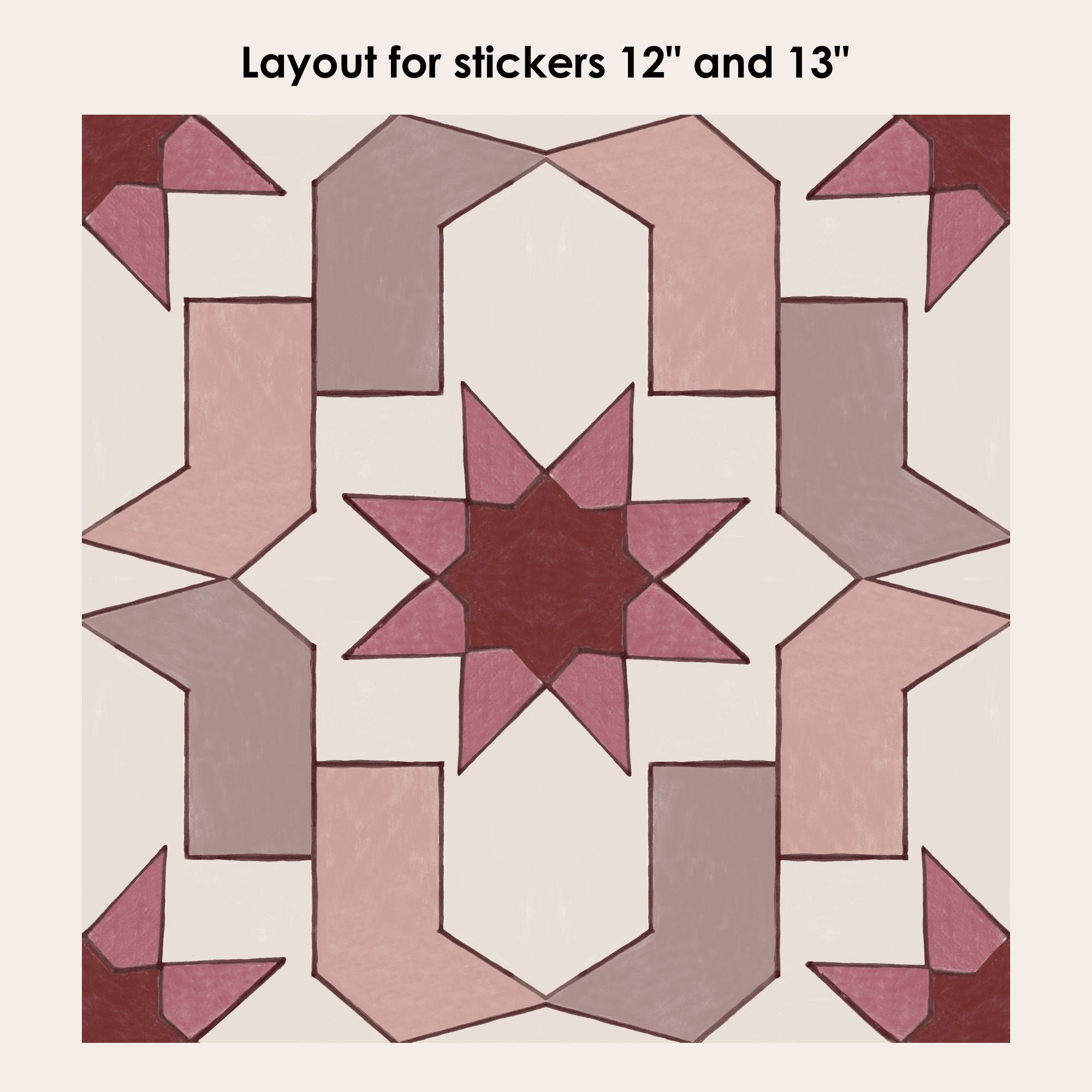 Adele Vinyl Tile Sticker