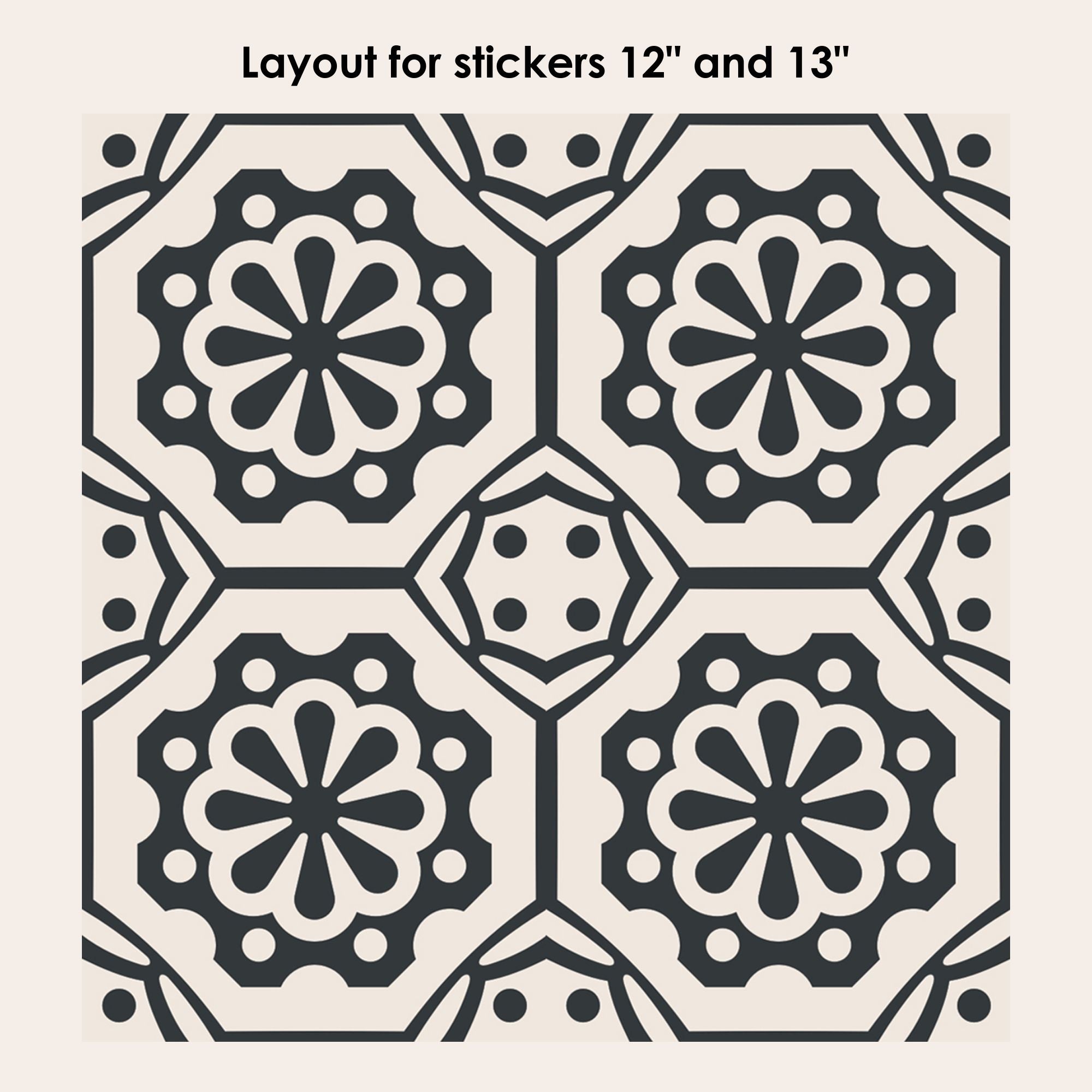 Testino Vinyl Tile Sticker