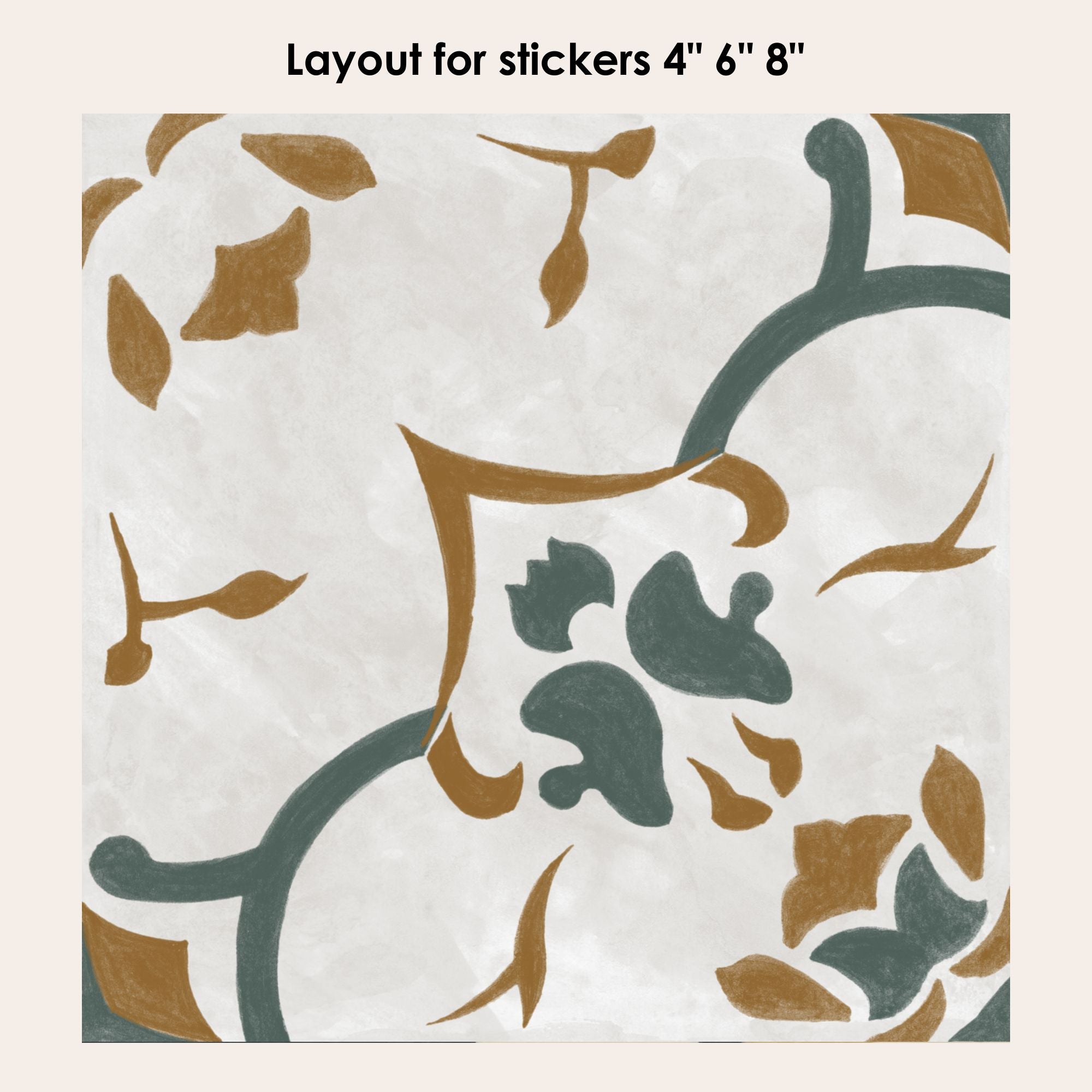 Algarve Vinyl Tile Sticker