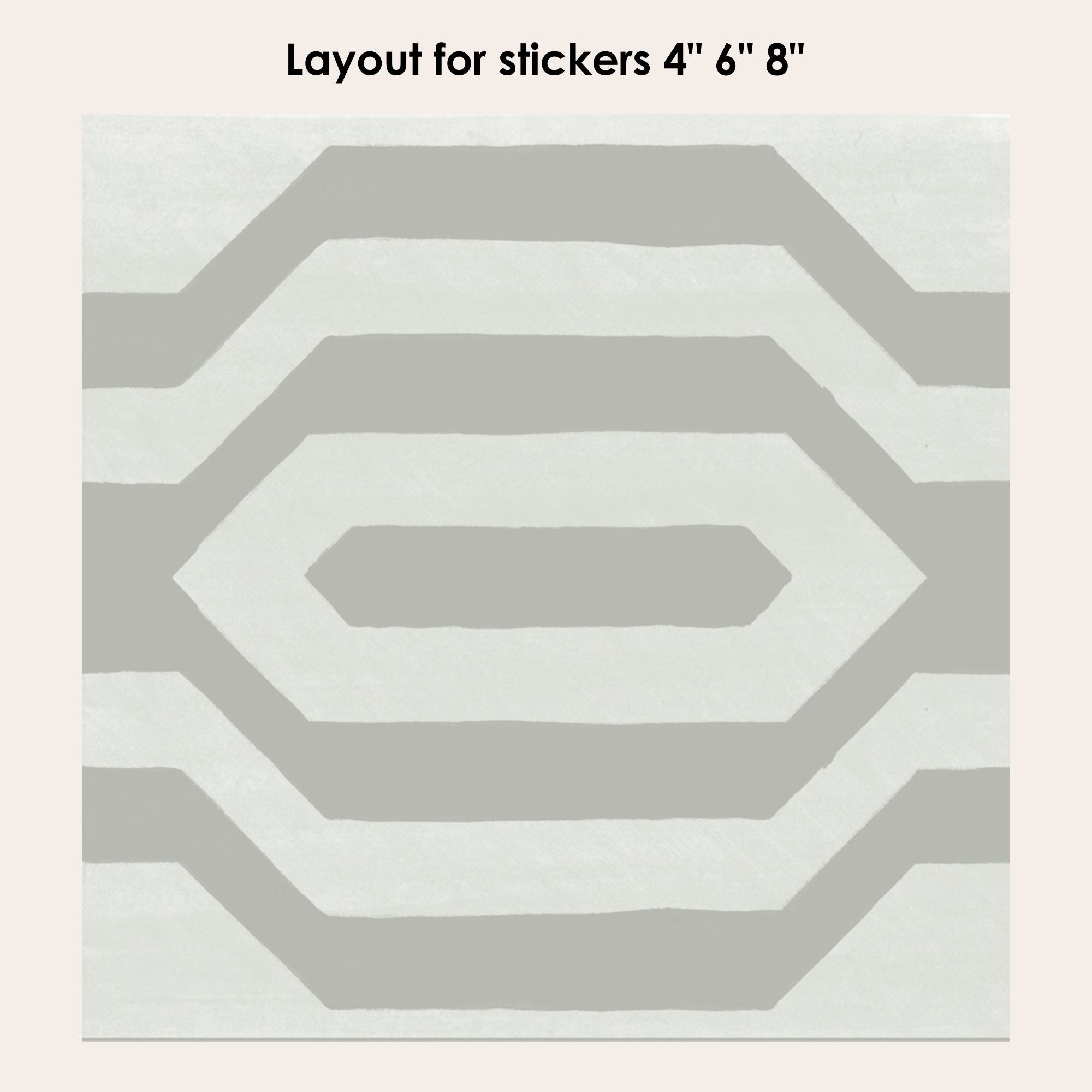 Lariat Vinyl Tile Sticker