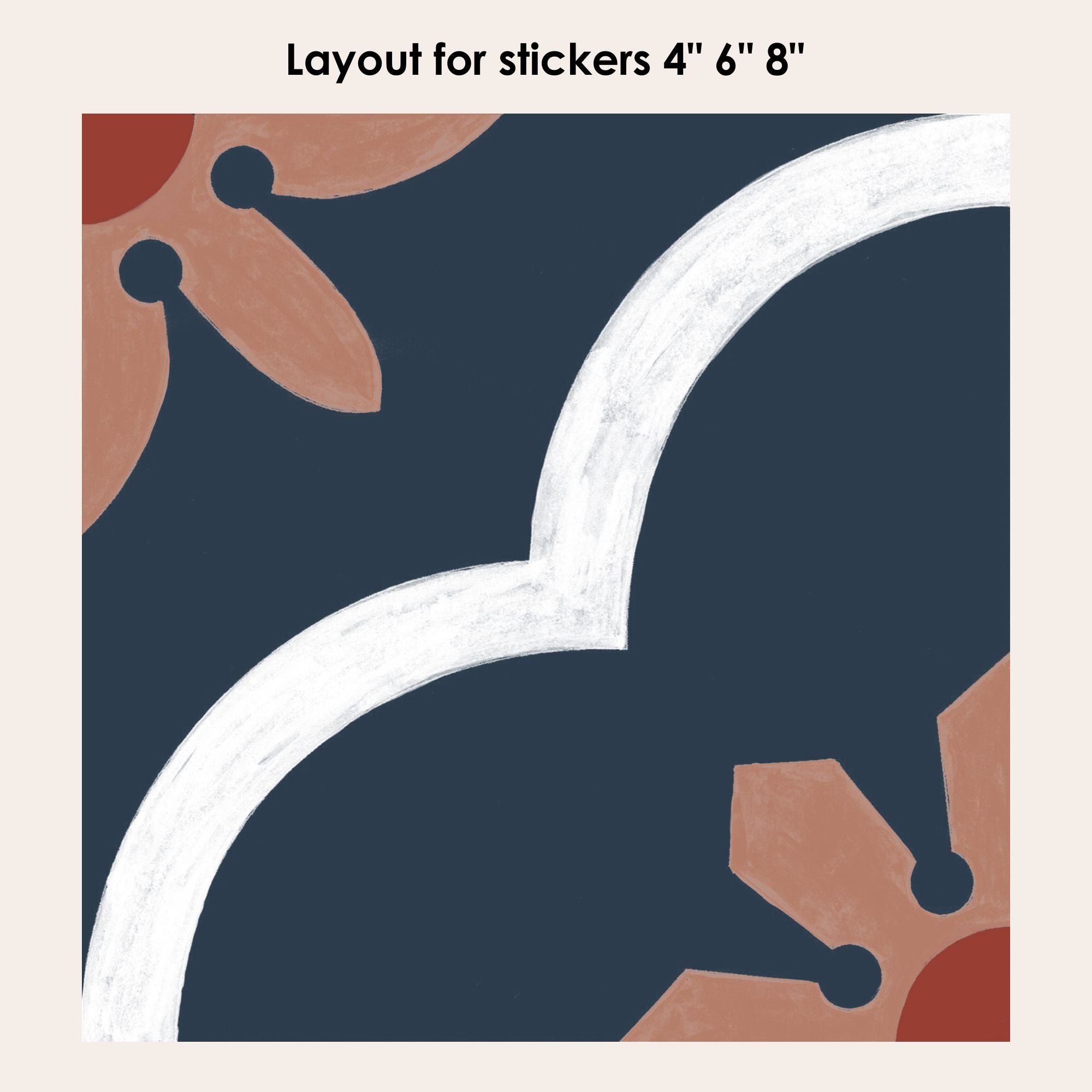 Hydra Vinyl Tile Sticker