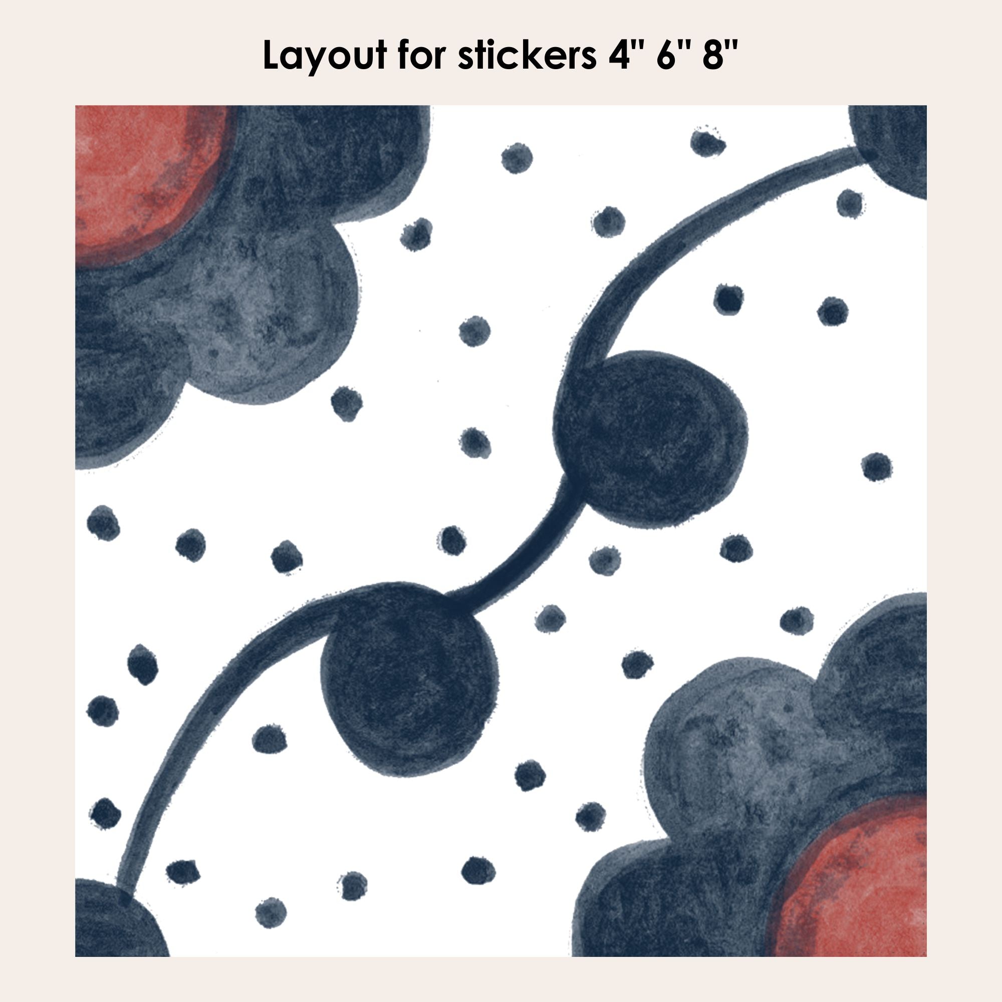 Skylark Vinyl Tile Sticker