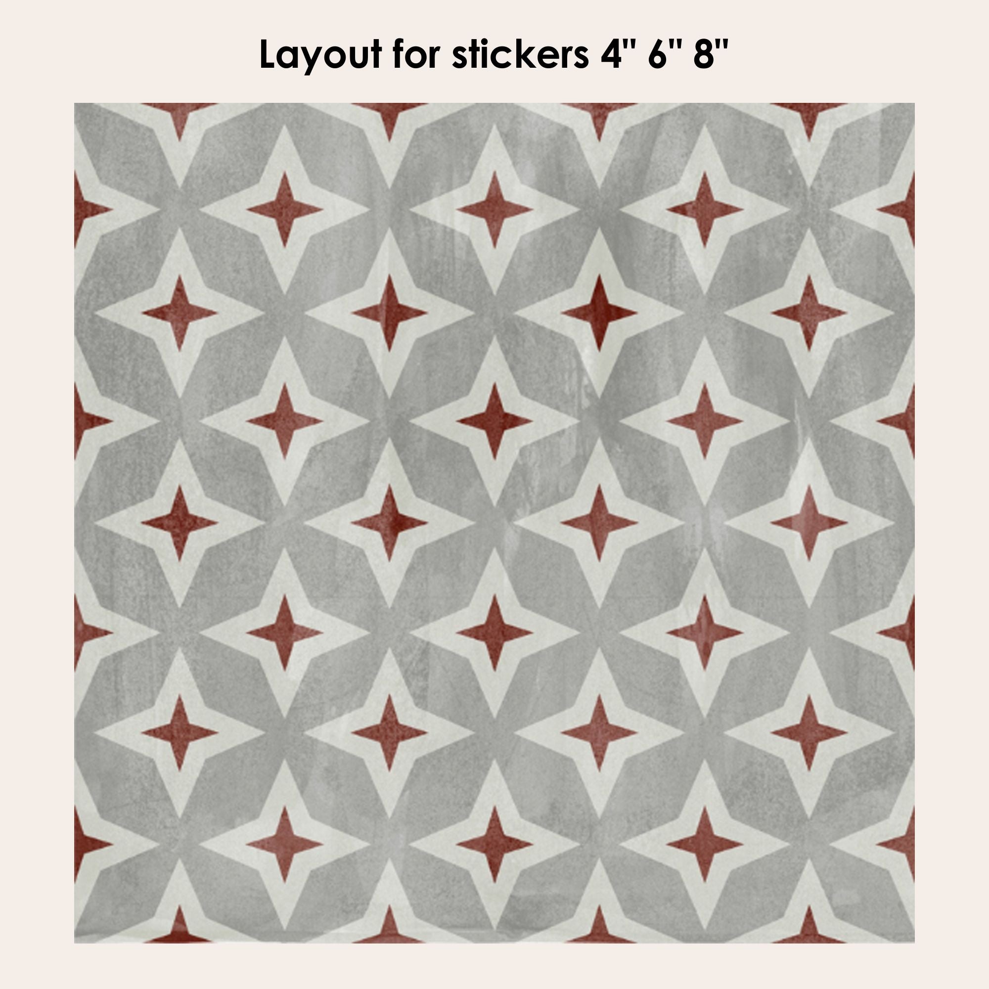 Stellar Vinyl Tile Sticker