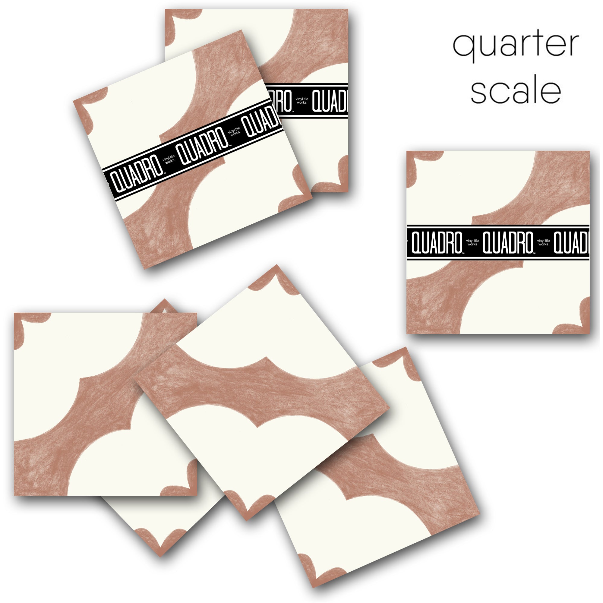 PROMO! Claude Vinyl Tile Sticker - 8 pcs pack in 10 cm