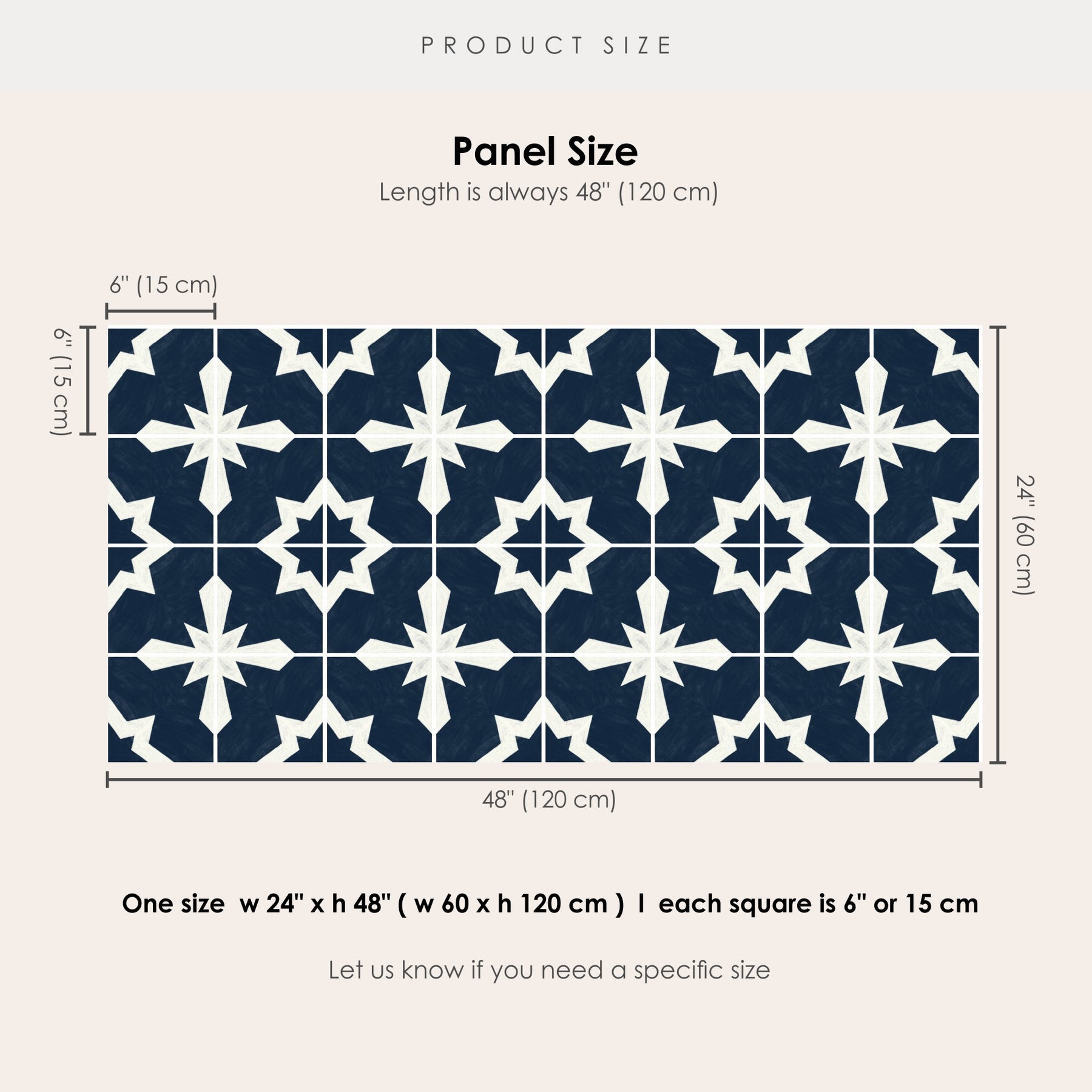 Apollo Vinyl Tile Sticker