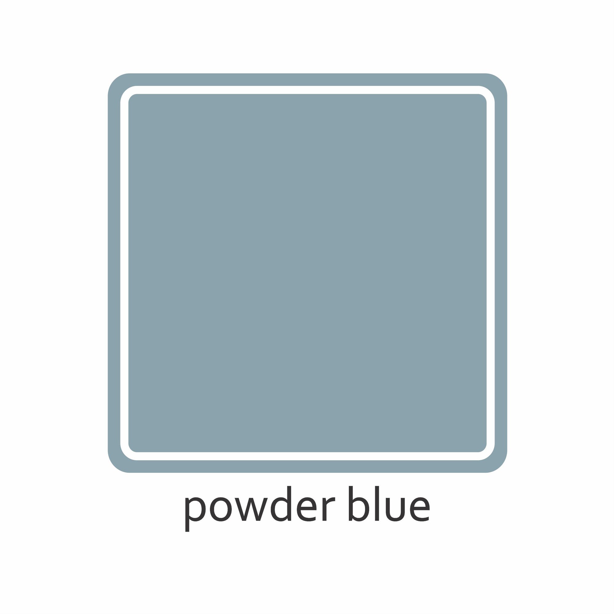 PROMO! Solid Color in Powder Blue Vinyl Tile Sticker - 8 pcs pack in 30 cm