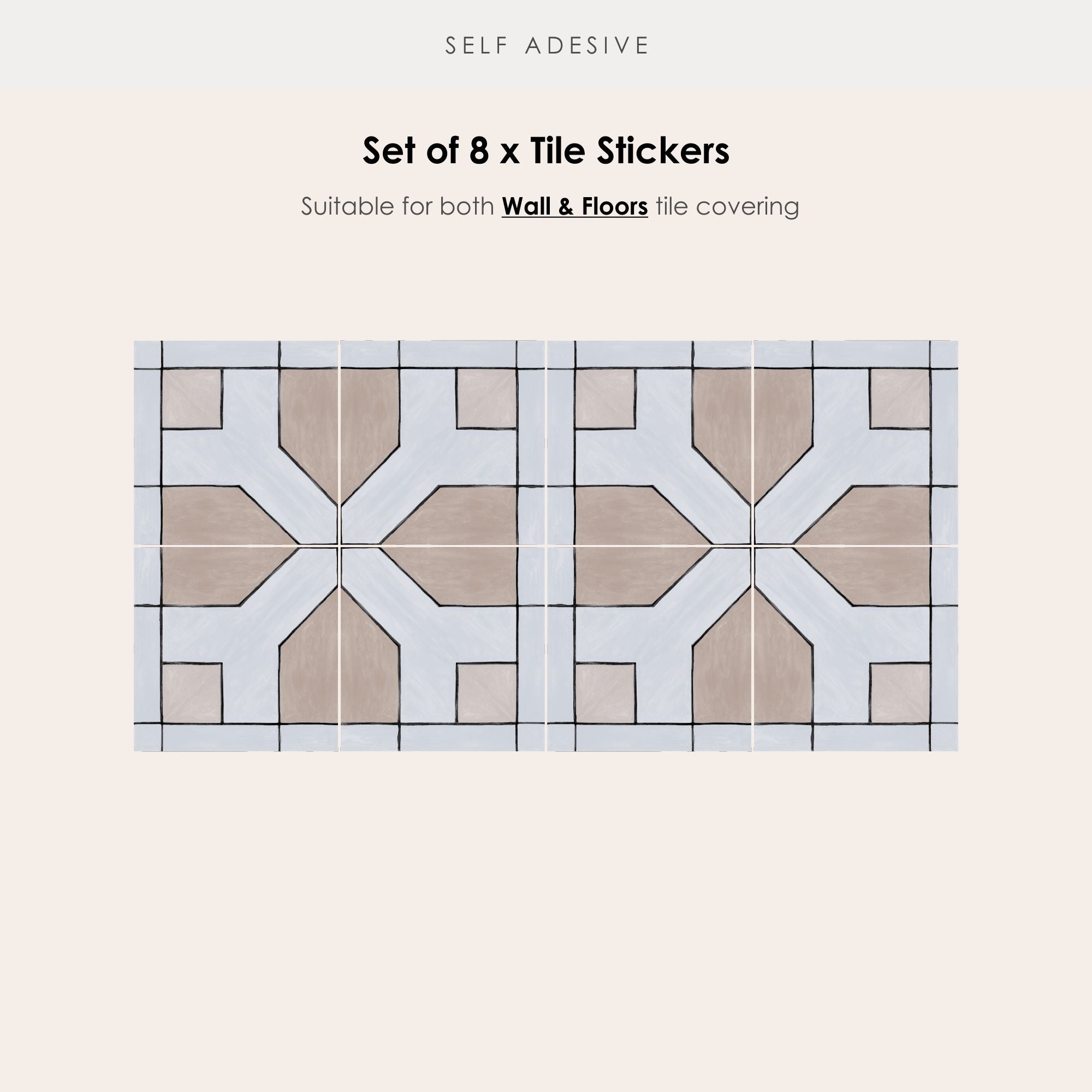 Delphi Vinyl Tile Sticker