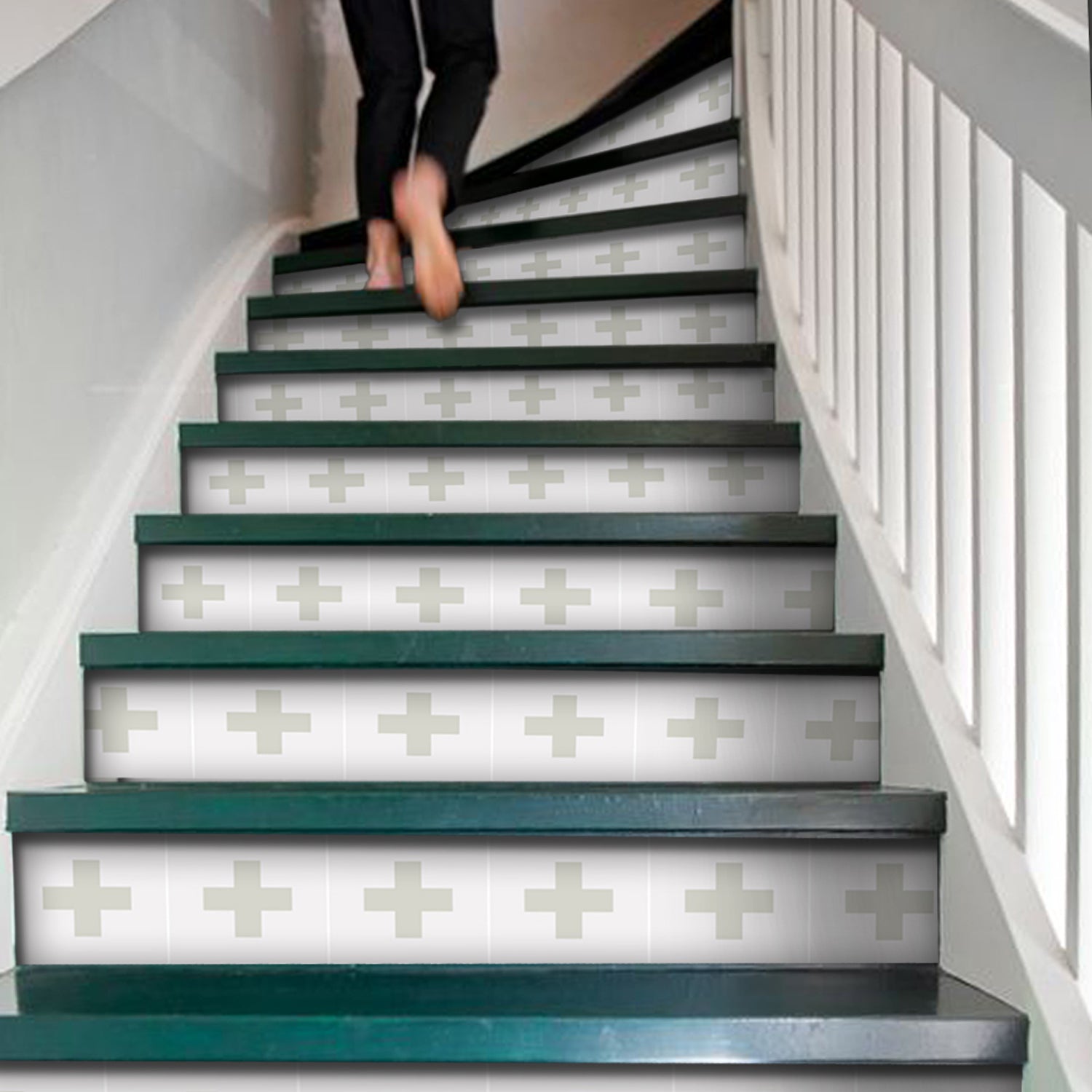 Christo Stair Riser Stickers