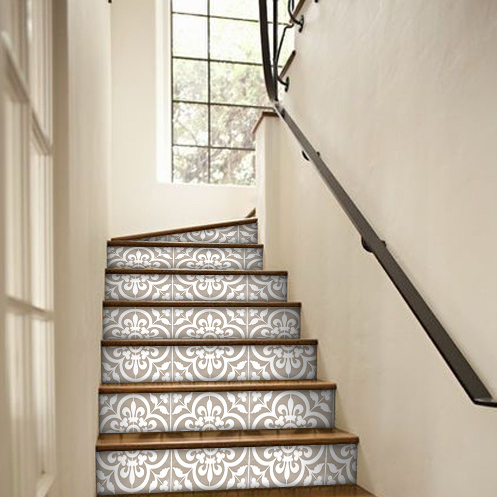 Corona in Taupe Grey Stair Riser Stickers