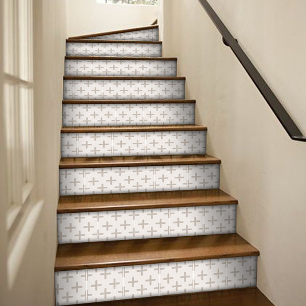 Stair Riser Stickers - Stair Riser Tile Decals - Triton