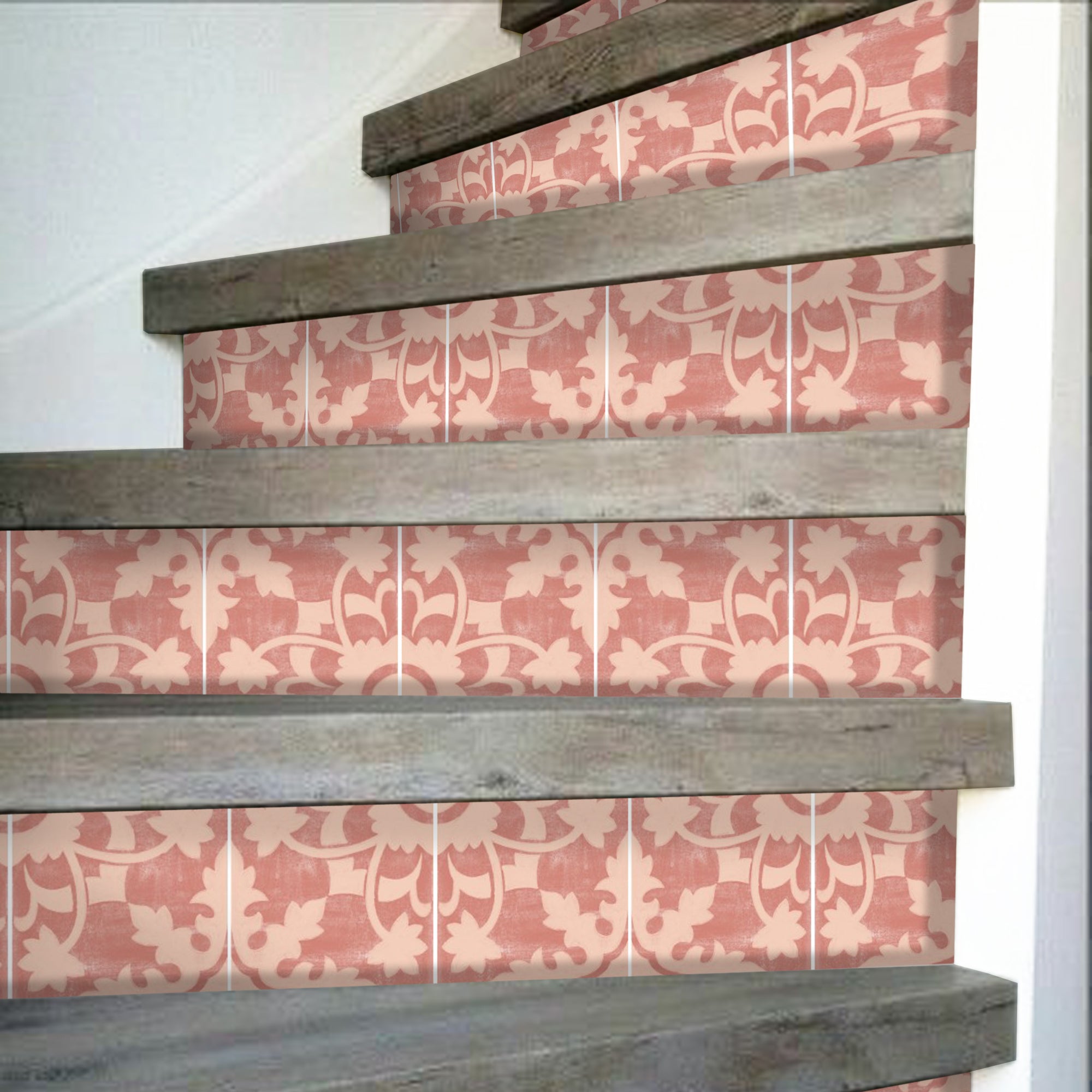 Willow in Brick Stair Riser Stickers